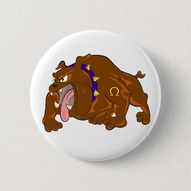 Bulldogge Button (Vorderseite)