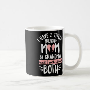 Bulldogge-Design für Ihre französische Oma Kaffeetasse
