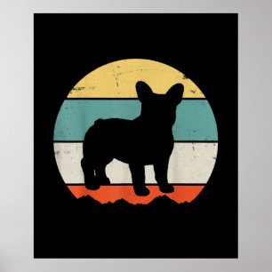 Bulldogge Geschenk Mädchen Kinder Franz Bulldogg Poster
