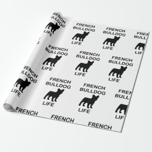 Bulldogge Geschenkpapier