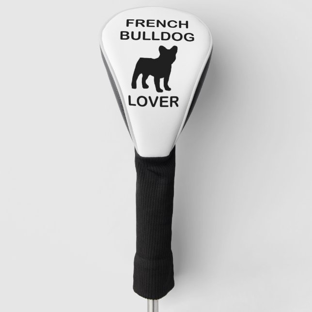 Bulldogge Golf Headcover (Vorderseite)