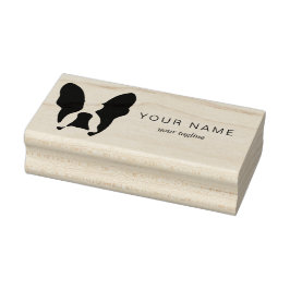 Bulldogge Gummistempel