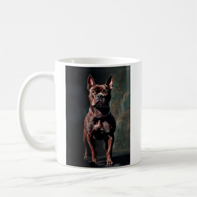 Bulldogge Kaffeetasse (Links)