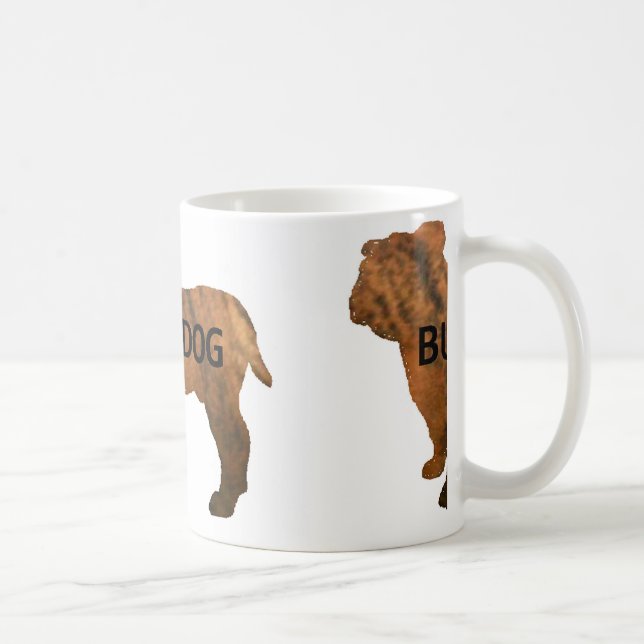 Bulldogge Kaffeetasse (Rechts)