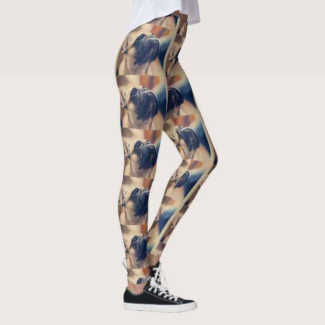 Bulldogge Leggings (Rechts)