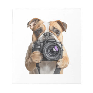 Bulldogge Notizblock