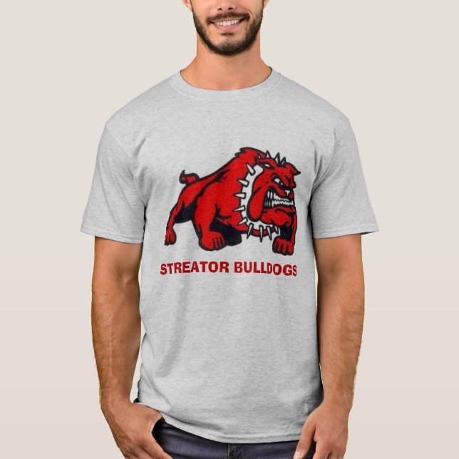 Bulldogge, STREATOR BULLDOGGEN T-Shirt (Vorderseite)