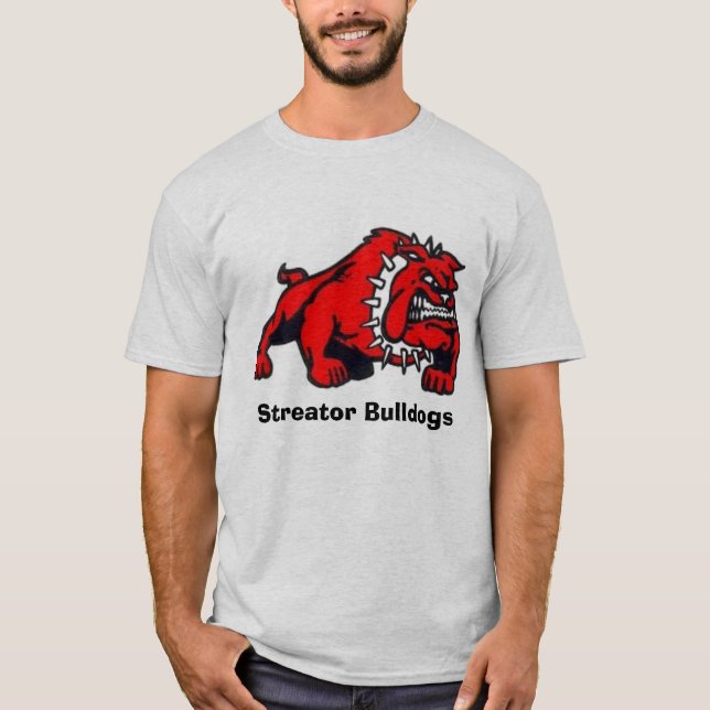Bulldogge, Streator Bulldoggen T-Shirt (Vorderseite)