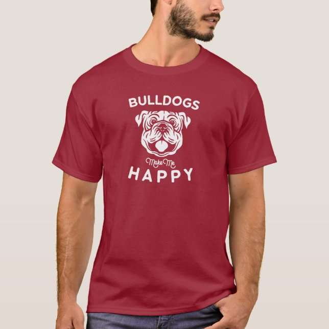 Bulldogge T-Shirt (Vorderseite)