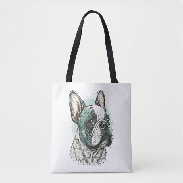 Bulldogge Tasche (Vorderseite)
