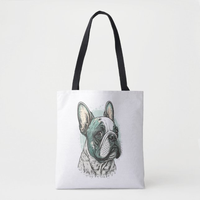 Bulldogge Tasche (Vorderseite)