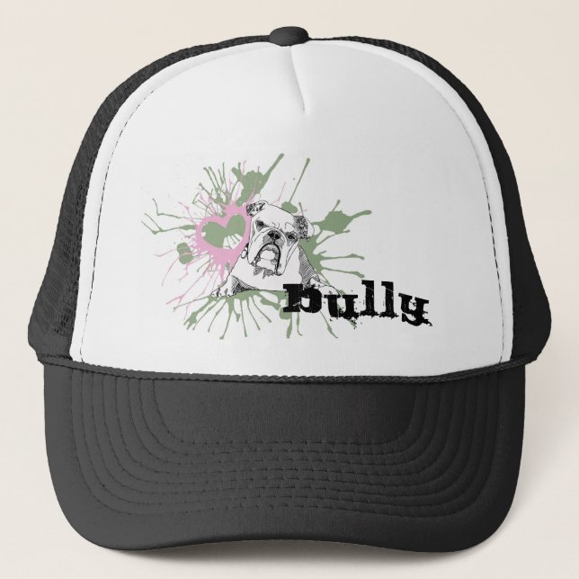 Bulldogge Truckerkappe (Vorderseite)
