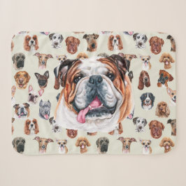 Bulldogge und Freunde Sherpadecke