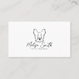 Bulldogge Visitenkarte