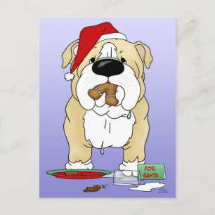 Bulldogge Weihnachten - Ho Ho??
