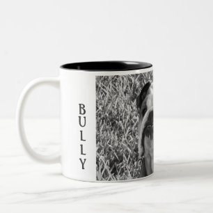 Bulldogge Zweifarbige Tasse