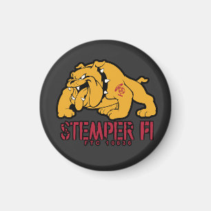 Bulldoggen-Logo-Magnet Magnet