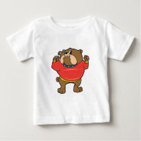Bulldoggen-Maskottchen