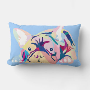Bulldoggen Pastell Kissen