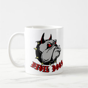Bulldoggen-Teufel-Hunde Kaffeetasse