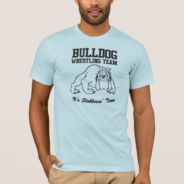 Bulldoggen-Wrestling 2 T-Shirt (Vorderseite)