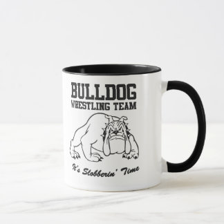 Bulldoggen-Wrestling-Team Tasse