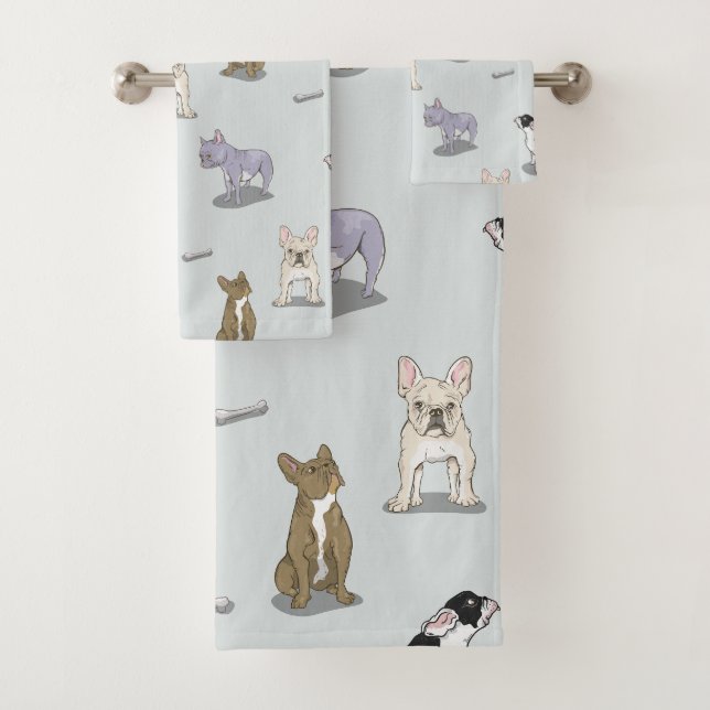 Bulldogin Badhandtuch Set (Insitu)
