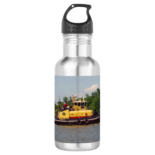 Bulldogin Edelstahlflasche (Vorderseite)