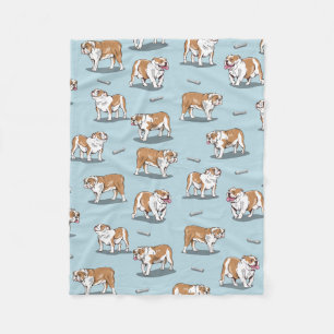 Bulldogin Fleecedecke