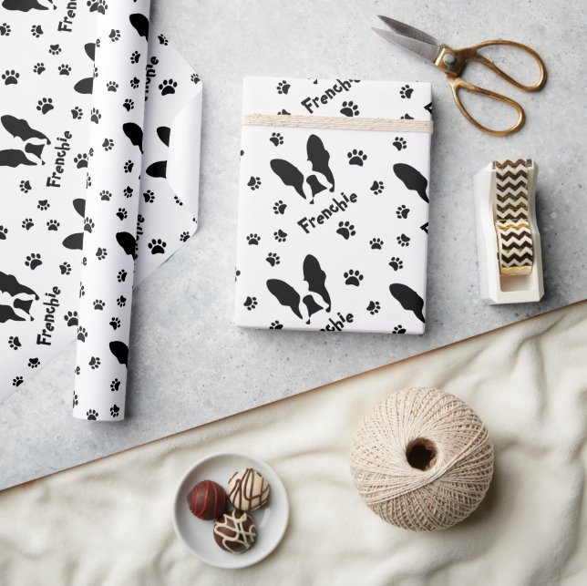Bulldogin Geschenkpapier (Kunsthandwerk)