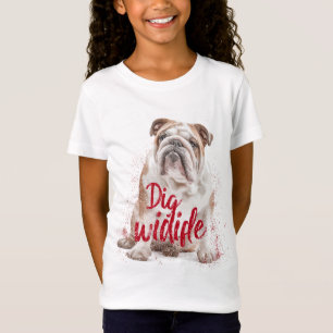 Bulldogs Mascot - Kühle und farbenfrohe Mannschaft T-Shirt