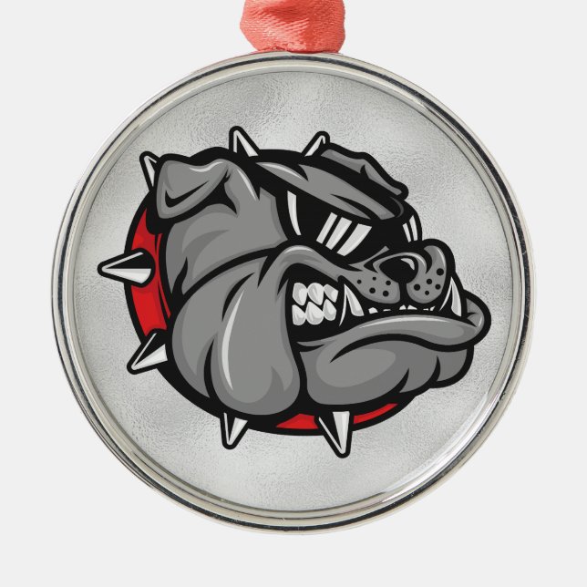 Bulldogs Mascot Ornament (Vorne)