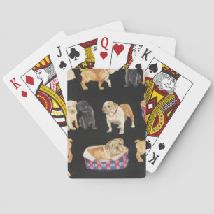 Bulldogs & Shar Peis Spielkarten