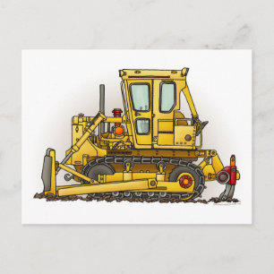 Bulldozer Dozer Carte postale