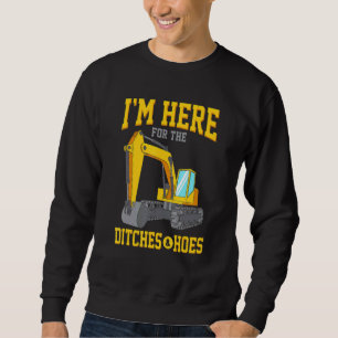 Bulldozer für die Backhop-Backhop-Workstation in D Sweatshirt