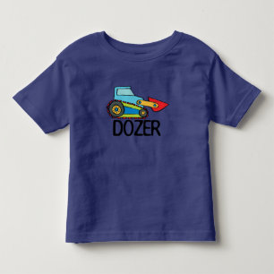 Bulldozer-Planierraupen-Transport Kleinkind T-shirt