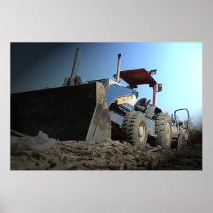 Bulldozer Poster