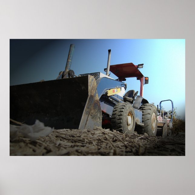 Bulldozer Poster (Vorne)