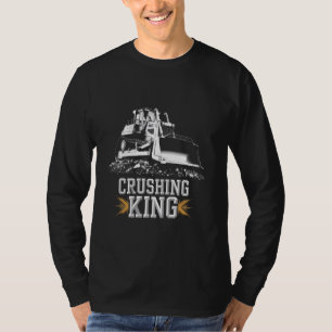 Bulldozerfahrer Bauarbeiter Erdbewegungsarbeiter T-Shirt