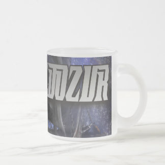Bulldozur mattierte Kaffeetasse