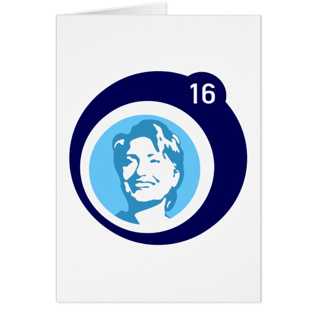 bulle bleue d'hillary clinton (Devant)