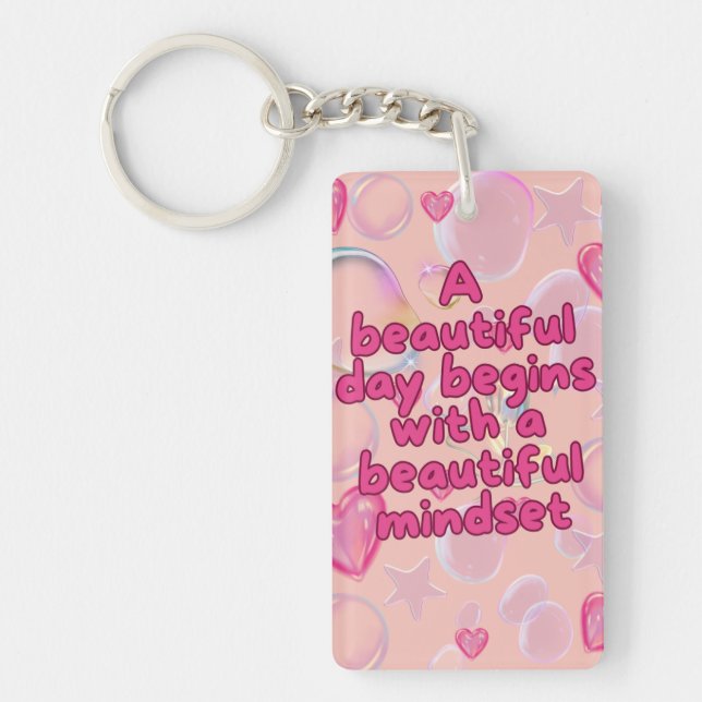 Bulle de Porte - clé acrylique (Devant)