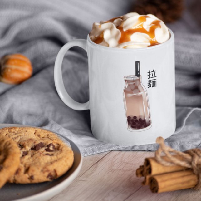 bulle de thé boba thé café Mug (Créateur téléchargé)