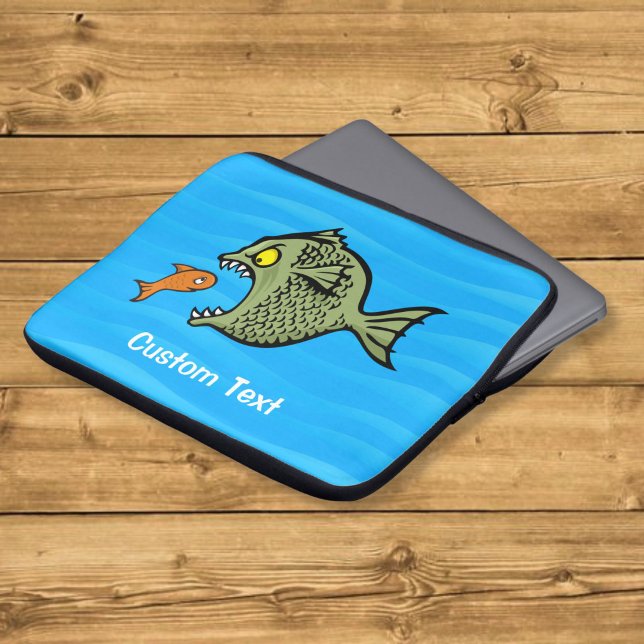 Bulle Fisch Laptop Ärmel Laptopschutzhülle (Von Creator hochgeladen)