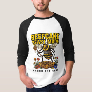 Bulle Fleischmodus Zerstört den Kamm T-Shirt
