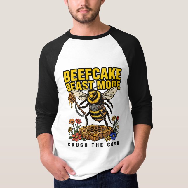 Bulle Fleischmodus Zerstört den Kamm T-Shirt (Vorderseite)
