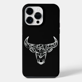 Bulle schwarz-weiß / Ox iPhone 14 Pro Max Hülle