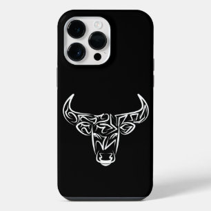 Bulle schwarz-weiß / Ox iPhone 14 Pro Max Hülle