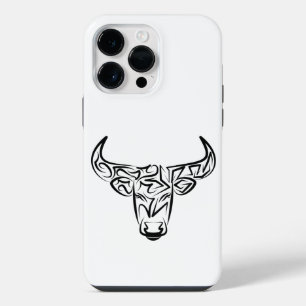 Bulle schwarz-weiß / Ox iPhone 14 Pro Max Hülle