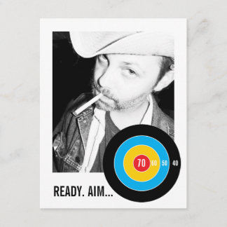 Bullen Auge 70. Geburtstag Einladung Ziel